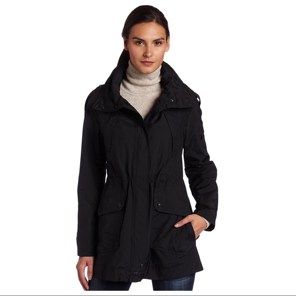 Cole Haan Black Travel Packable Jacket - Picture 1 of 10